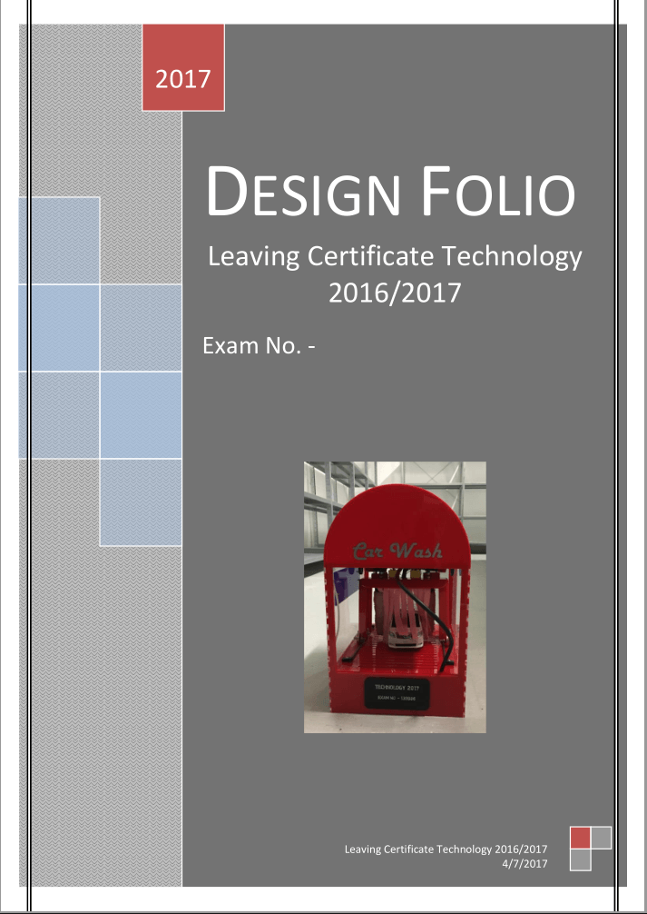 Technology Design Portfolio / Brief